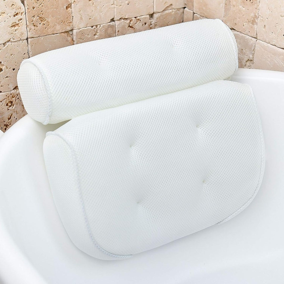 Premium Ergonomic Bath Cushion | Relaxing Tub Support Comfort