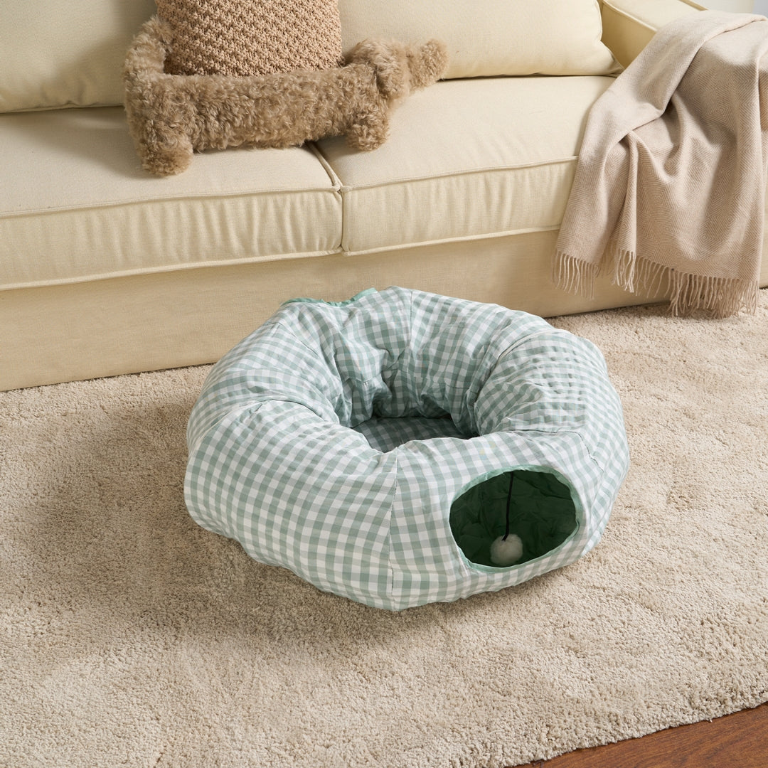Durable Foldaway Cat Tunnel Bed | Play and Rest Design