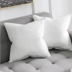 Premium Cushion Cover | Tailored Edge Sofa Pillow Decor White
