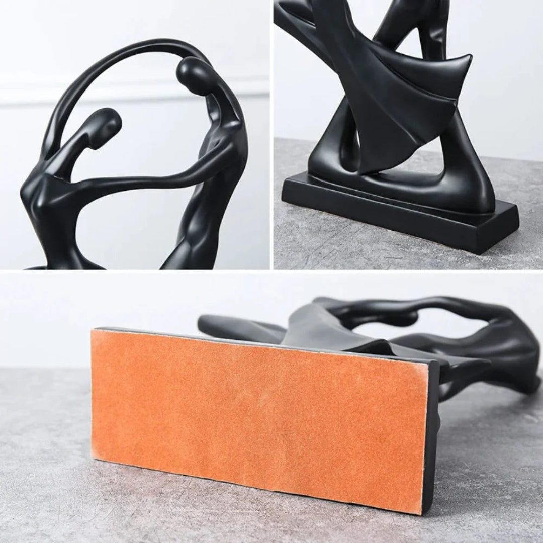 Contemporary Abstract Dancers Ornament for Stylish Interiors