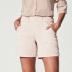Women’s Pull-On Stretch Denim Shorts for Everyday Comfort