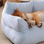 Ergonomic Cooling Pet Bed | Breathable Cushioned Base Design