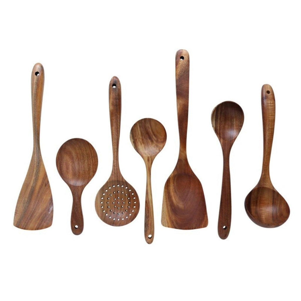 Artisan Wooden Cookware Set | Handcrafted Kitchen Tools
