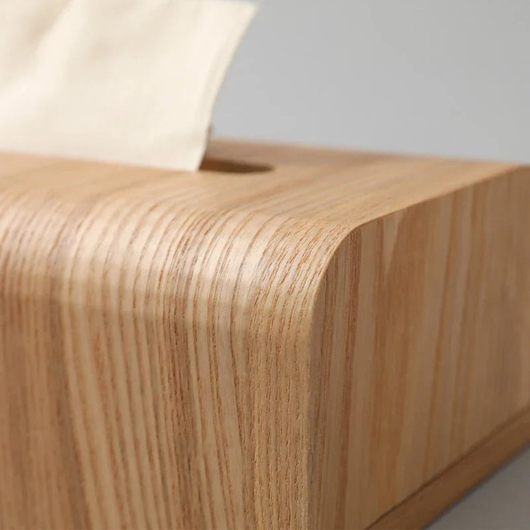 Walnut Wood Tissue Box