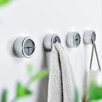 Clean Self Adhesive Towel Holders for Kitchen Bath Set of 3