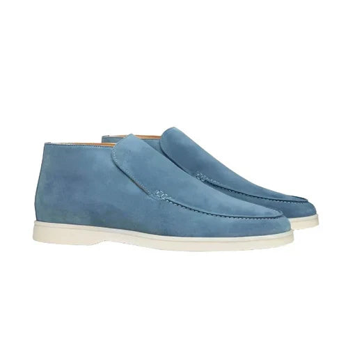 Men’s Casual Slip-On Loafers with Ankle-Height Design Ocean