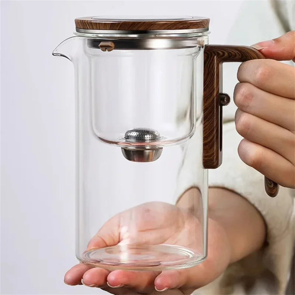 Luxury Glass Teapot with Built In Infuser for Tea Brewing