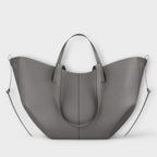 Women’s Spacious Everyday Tote Bag for Effortless Summer Style Gray