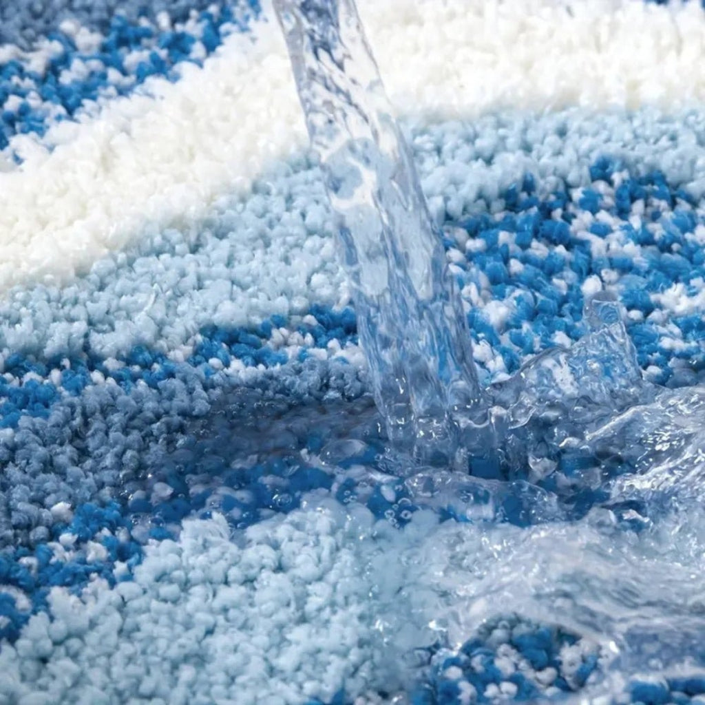 Thick Non Slip Bath Mat | Quick Dry Bathroom Rug Mat Use
