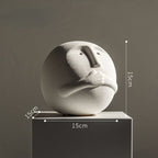 Sculptural Abstract Ceramic Piece | Modern Decor Accent