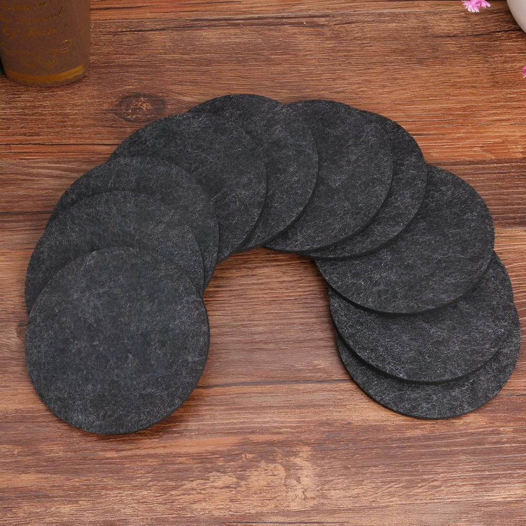 Luxe Felt Coaster Set for Elegant Table Surface Protection