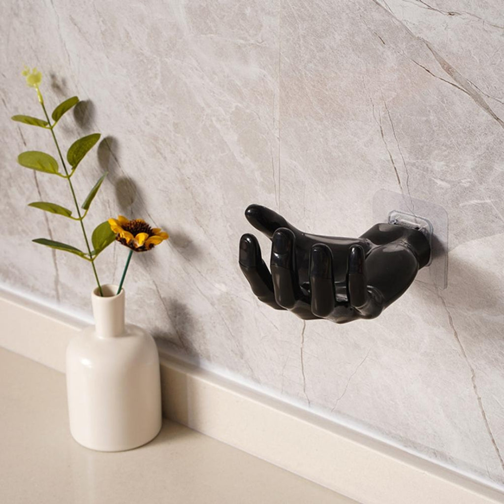 Artful Resin Wall Hook with Smooth Glossy Finish Design