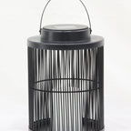 Coastal Solar Woven Lantern Light | Soft Outdoor Glow Use