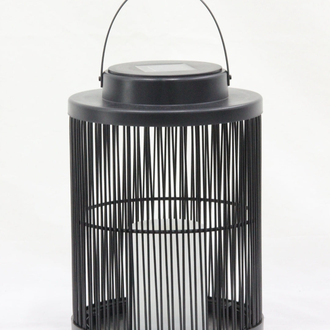 Coastal Solar Woven Lantern Light | Soft Outdoor Glow Use
