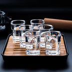Premium Crystal Whisky Glass Set | Balanced Bowl Design