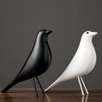 Sculptural Nordic House Bird Figurine for Stylish Decor