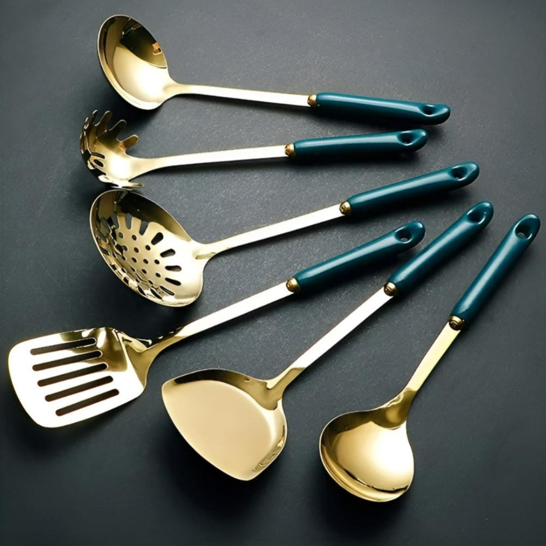 Stainless Steel Kitchen Utensil Set | Premium Cooking Tools