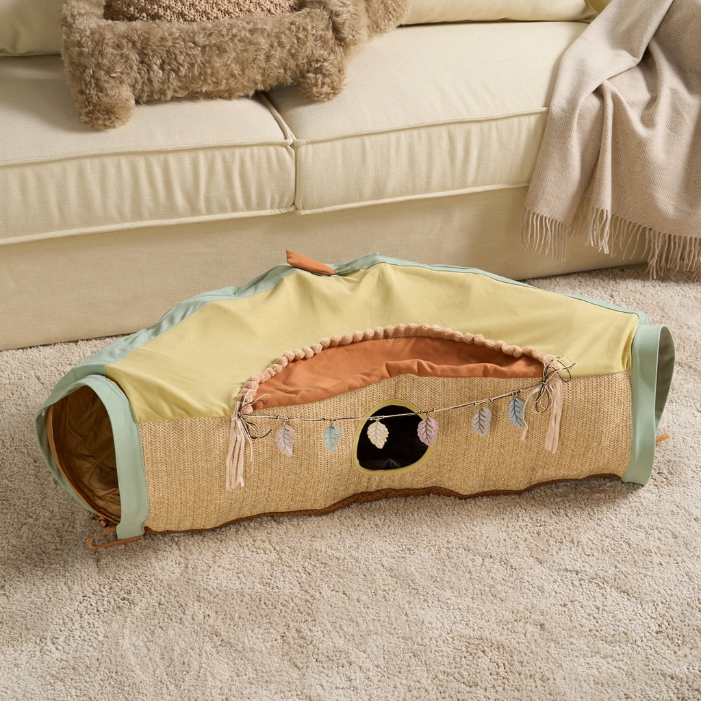 Spacious Foldable Pet Play Tunnel | Indoor Activity Home