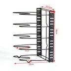 Heavy-Duty Pot and Pan Organizer | Space-Saving Kitchen Rack