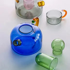 Minimalist Heat Resistant Glass Tea Set for Modern Kitchens