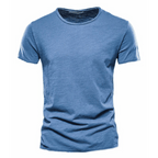Men’s Classic Shirt for Effortless Everyday Style Denim Blue