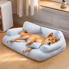 Ergonomic Cooling Pet Bed | Breathable Cushioned Base Design