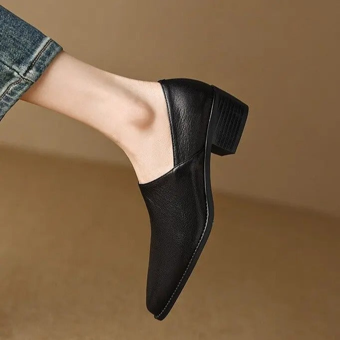 Women’s Elegant Heeled Loafers
