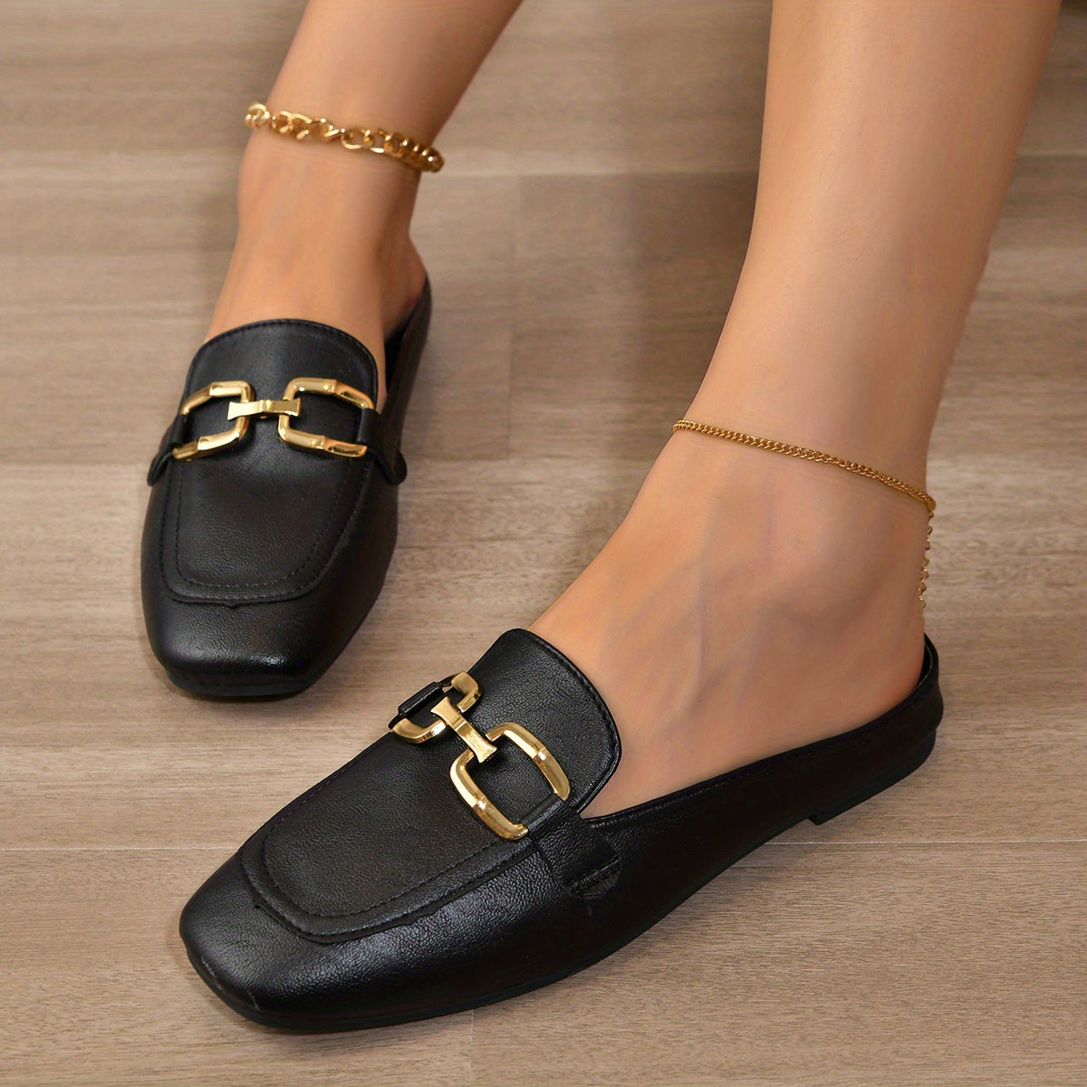 Women’s Casual Mules – Everyday Footwear Black