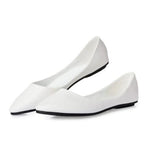 Women’s Elegant Ballerinas with Timeless Design White