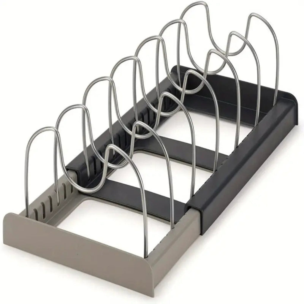 Expandable Cookware Organizer | Flexible Kitchen Storage