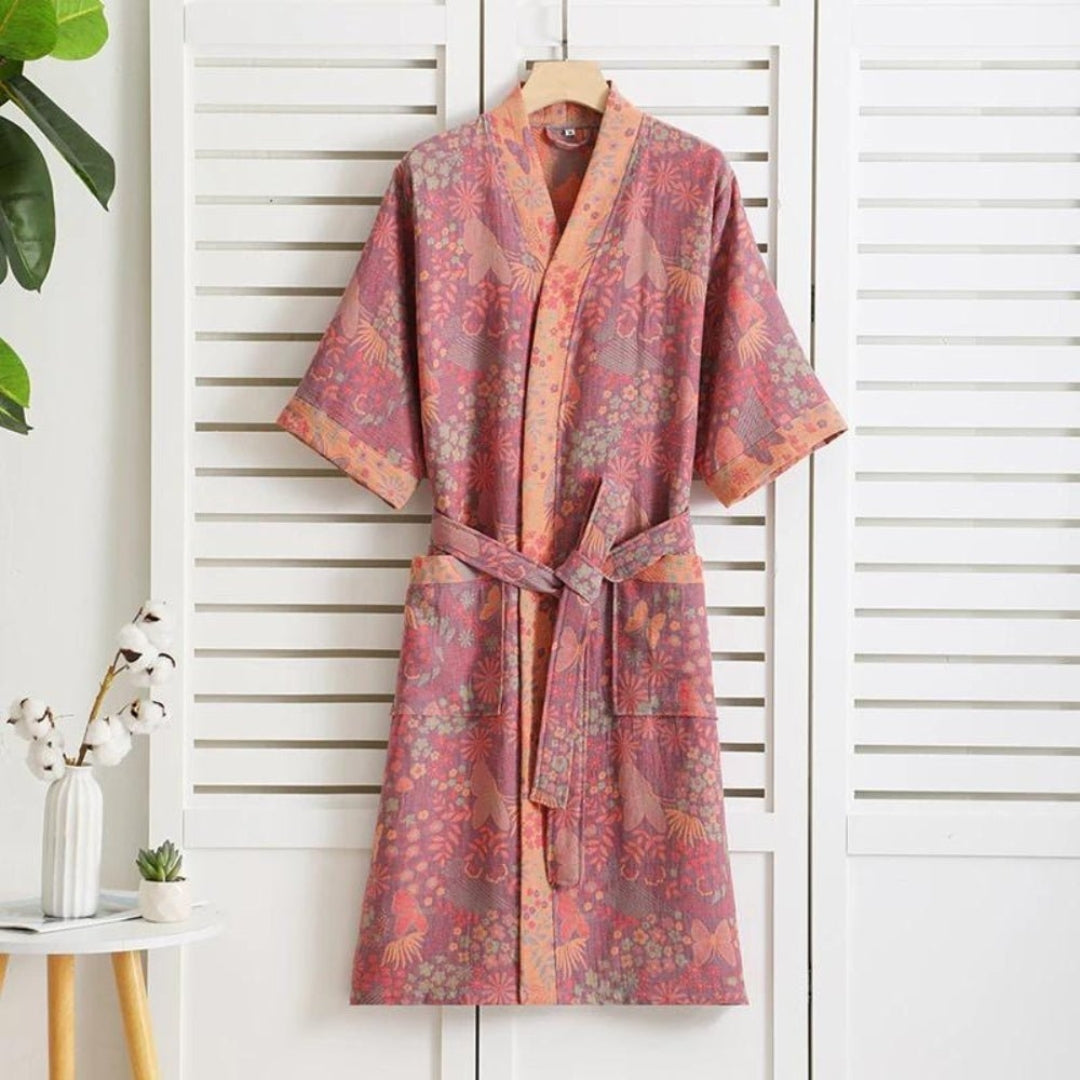 Cozy Bathroom Bathrobe | Everyday Comfort After Shower Use Pink