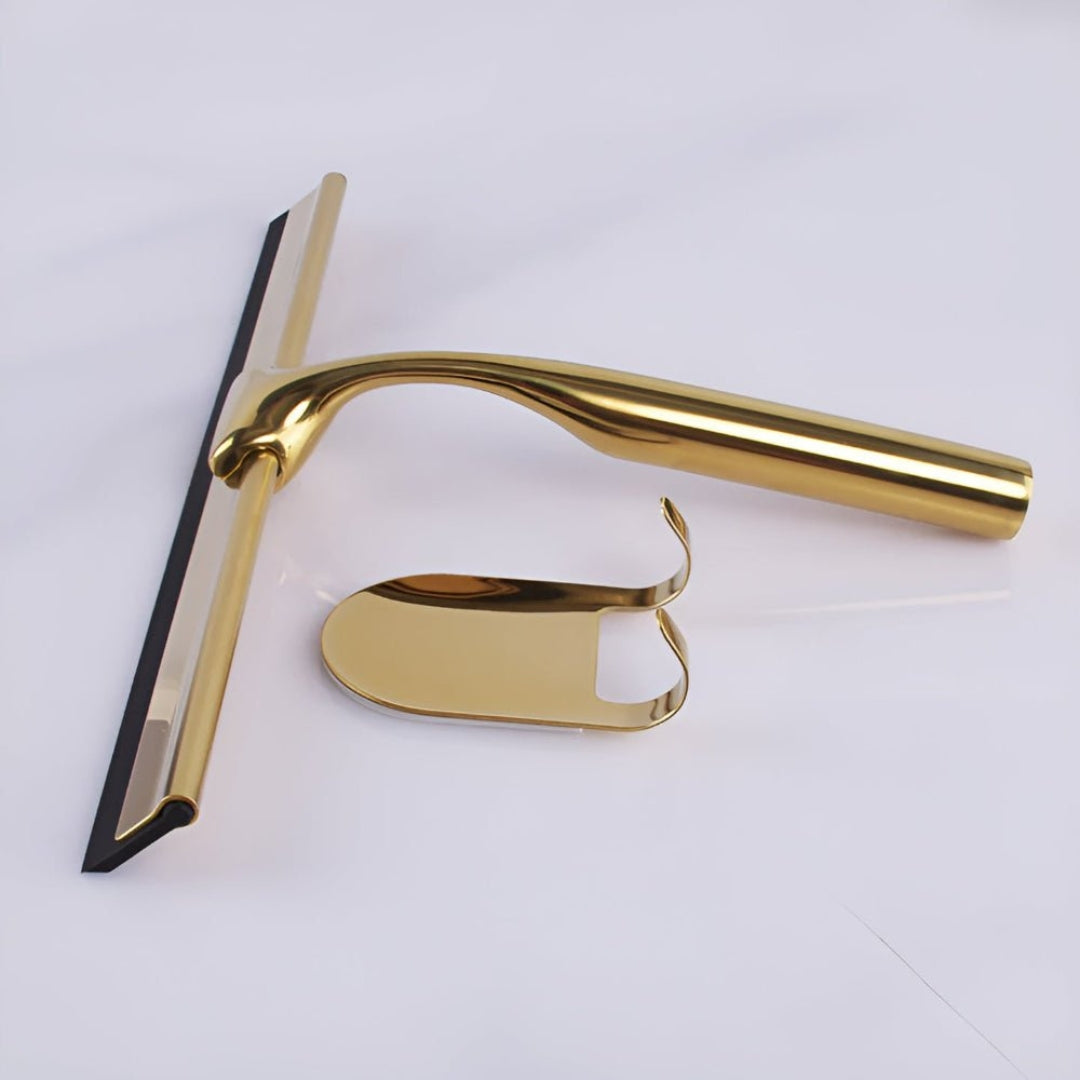 Minimal Gold Stainless Steel Squeegee | Multi Surface Use