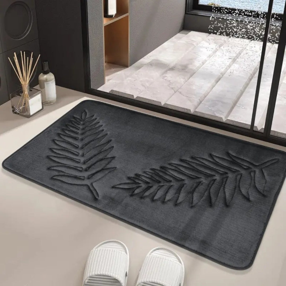 Supportive Memory Foam Bath Mat Set for Bathroom Comfort