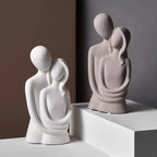 Artistic Eternal Love Couple Sculpture for Living Spaces