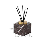 Elegant Handmade Marble Diffuser Living Room Accent Decor Burgundy