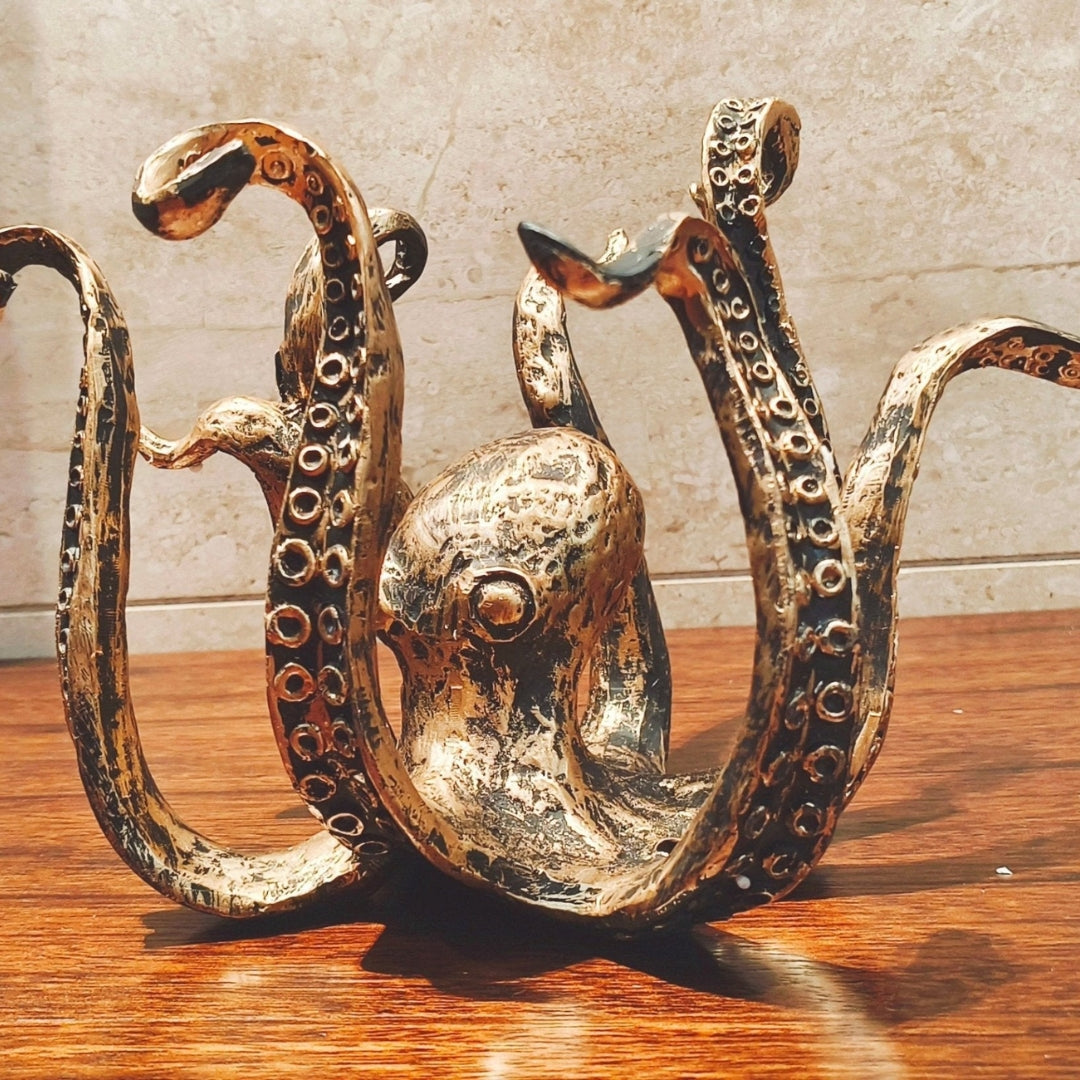 Whimsical Octopus Mug Holder Stand for Countertop Storage