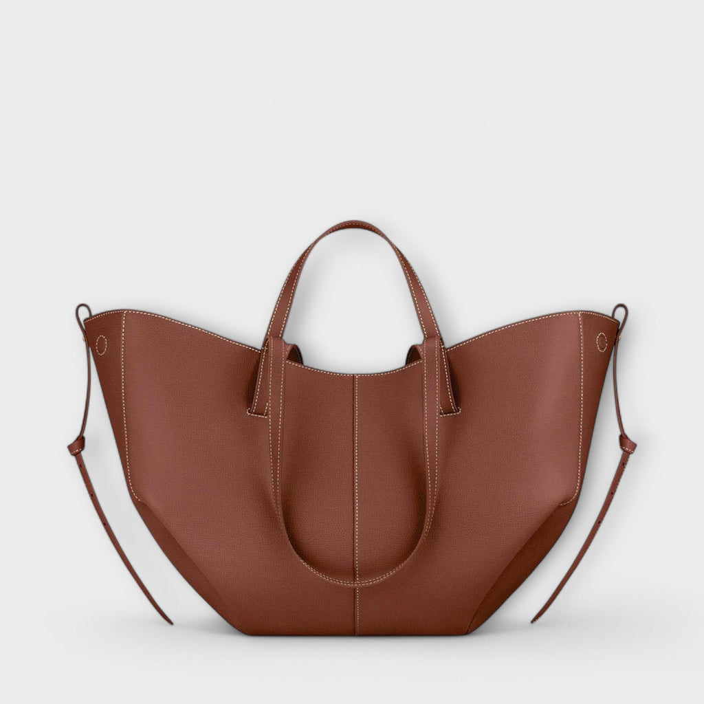 Women’s Spacious Everyday Tote Bag for Effortless Summer Style Brown