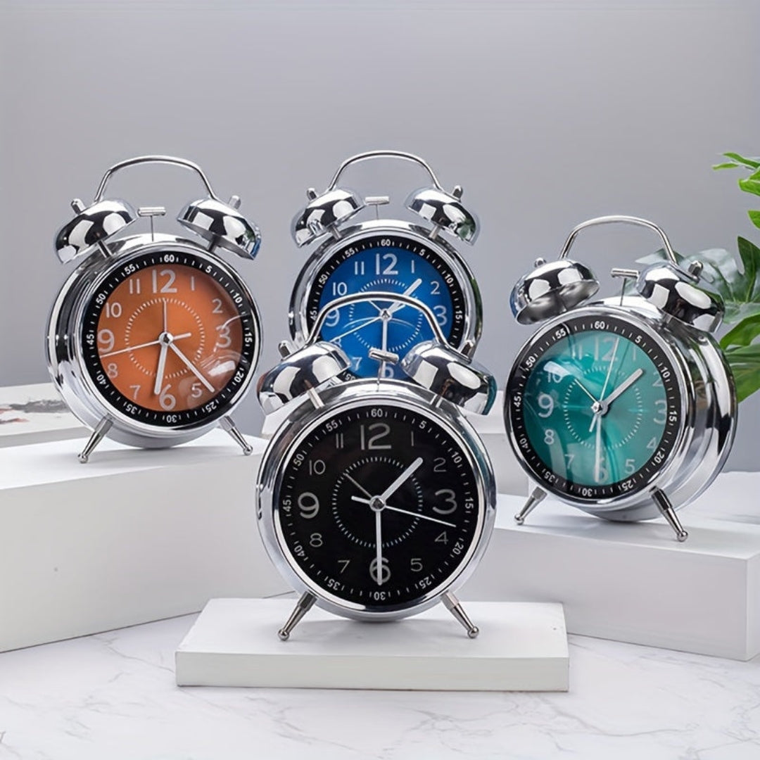 Vintage Bell Top Alarm Clock | Reliable Twin Bell Wake
