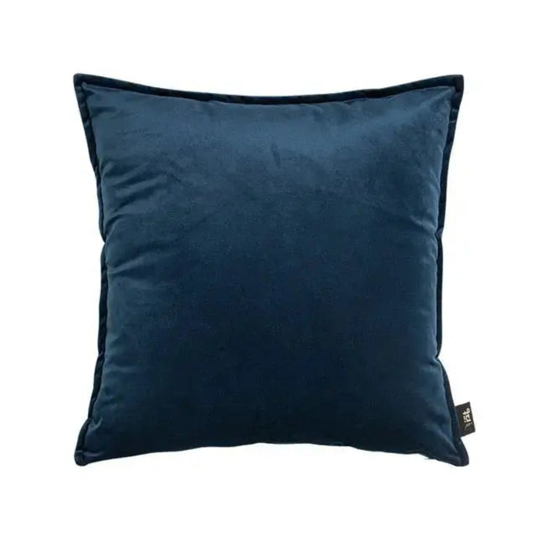 Premium Cushion Cover | Tailored Edge Sofa Pillow Decor Blue