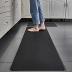 Anti Fatigue Kitchen Mat | Supportive Standing Comfort Home Black