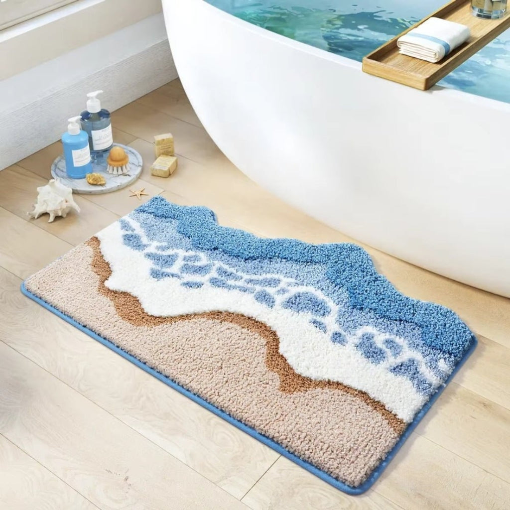 Thick Non Slip Bath Mat | Quick Dry Bathroom Rug Mat Use