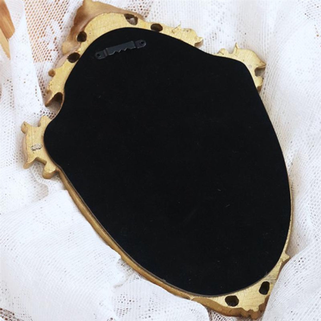 Ornate Vintage Gold Mirror | Romantic Bedroom Decor Piece