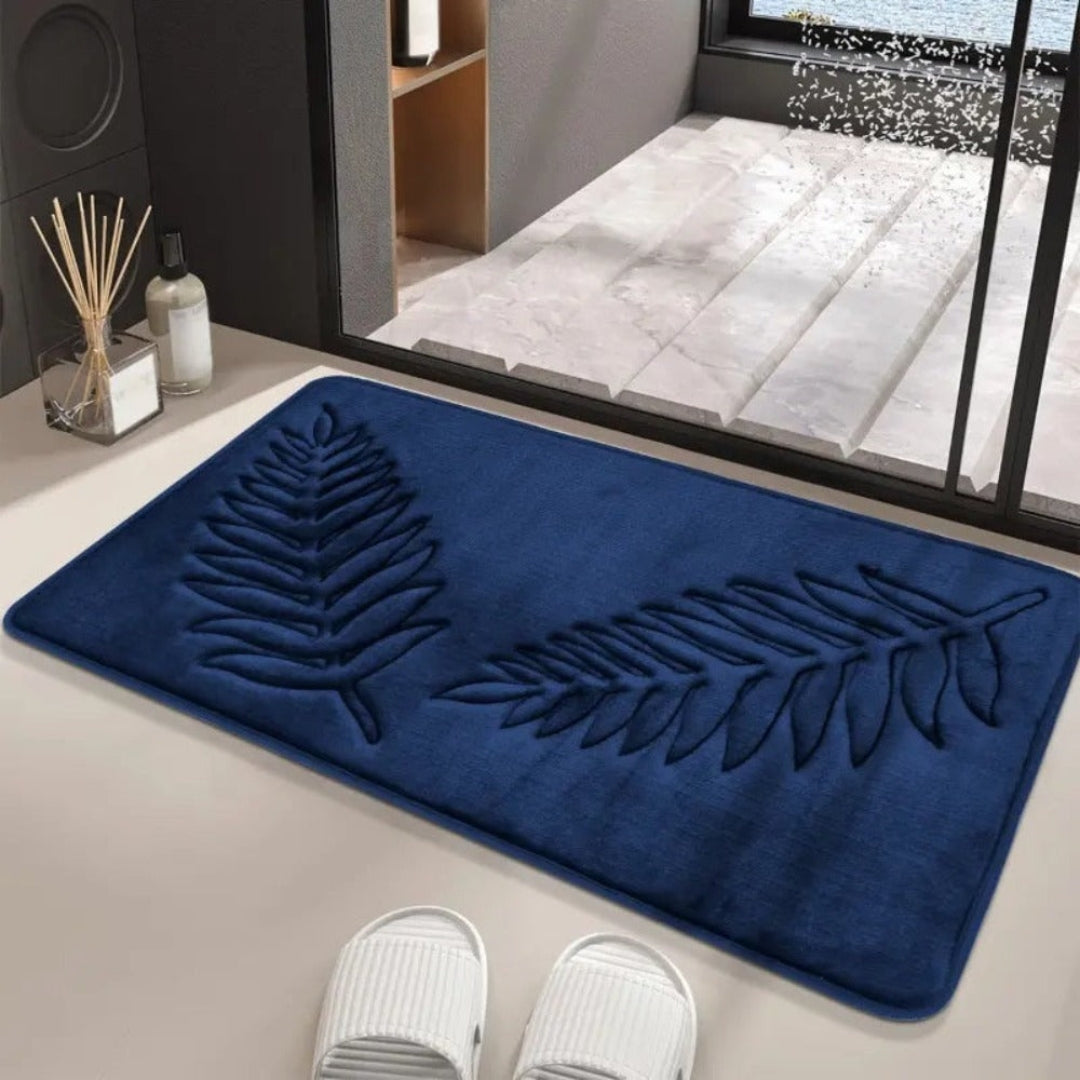 Supportive Memory Foam Bath Mat Set for Bathroom Comfort