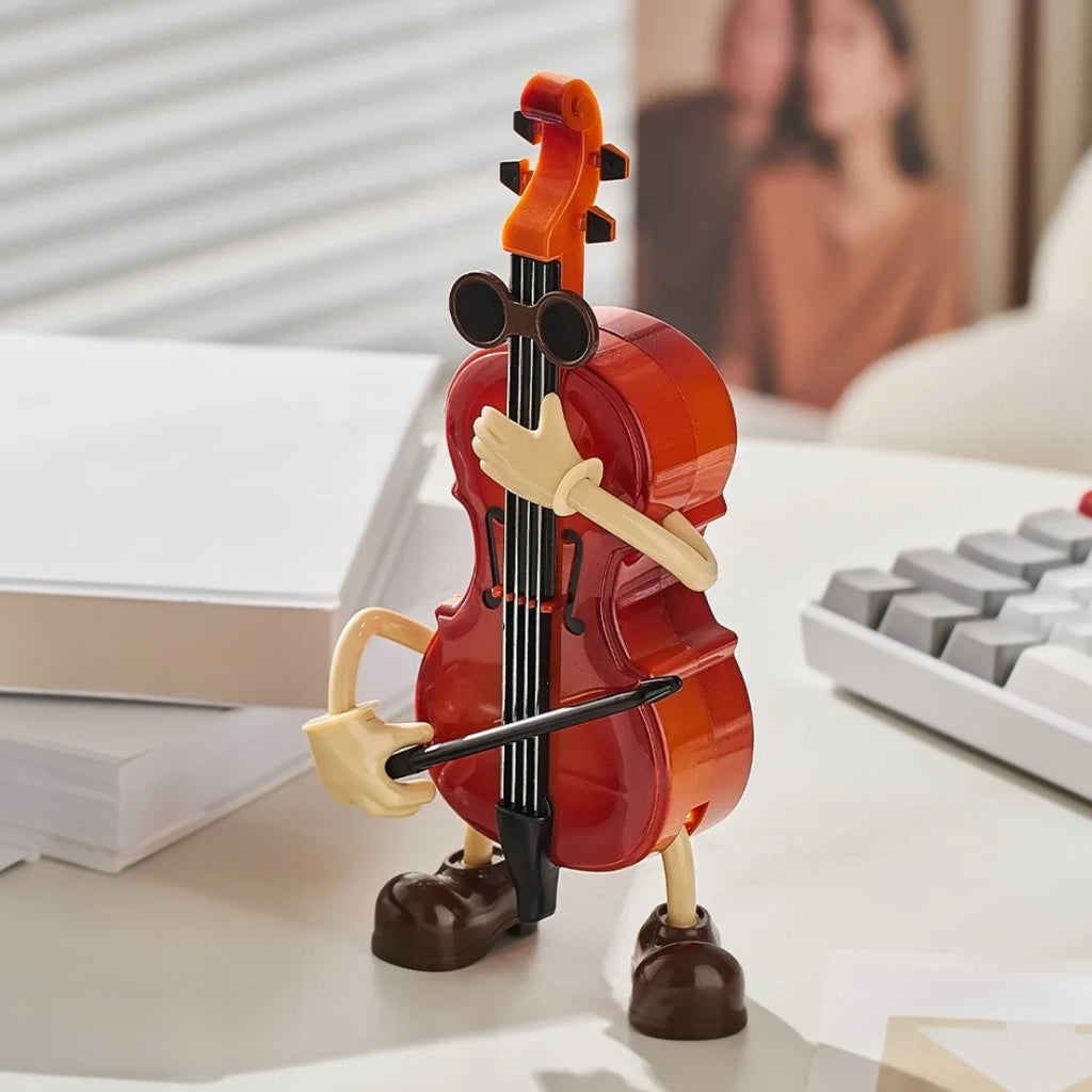 Expressive Jazz Images with Lively Musical Motion Style Cello