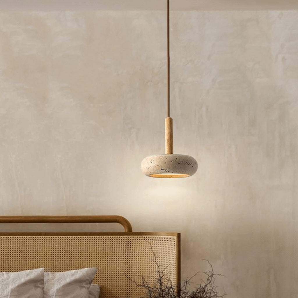 Minimalist Stoneware LED Pendant Light | Modern Interiors