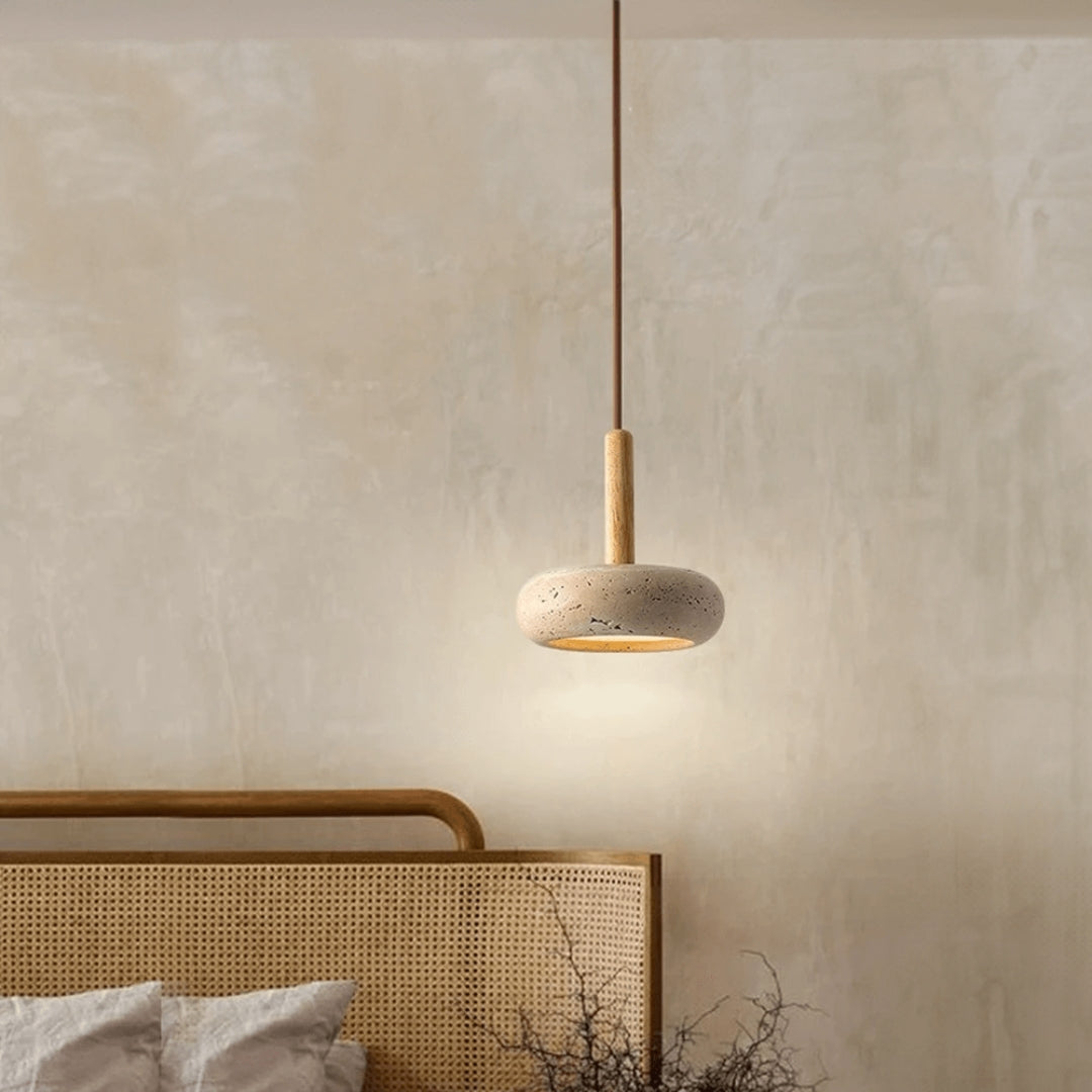 Minimalist Stoneware LED Pendant Light | Modern Interiors