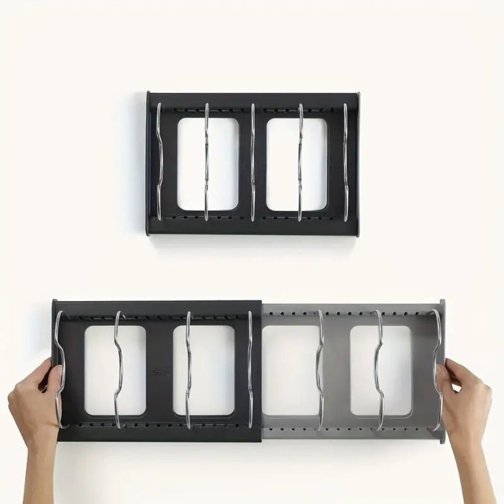 Expandable Cookware Organizer | Flexible Kitchen Storage