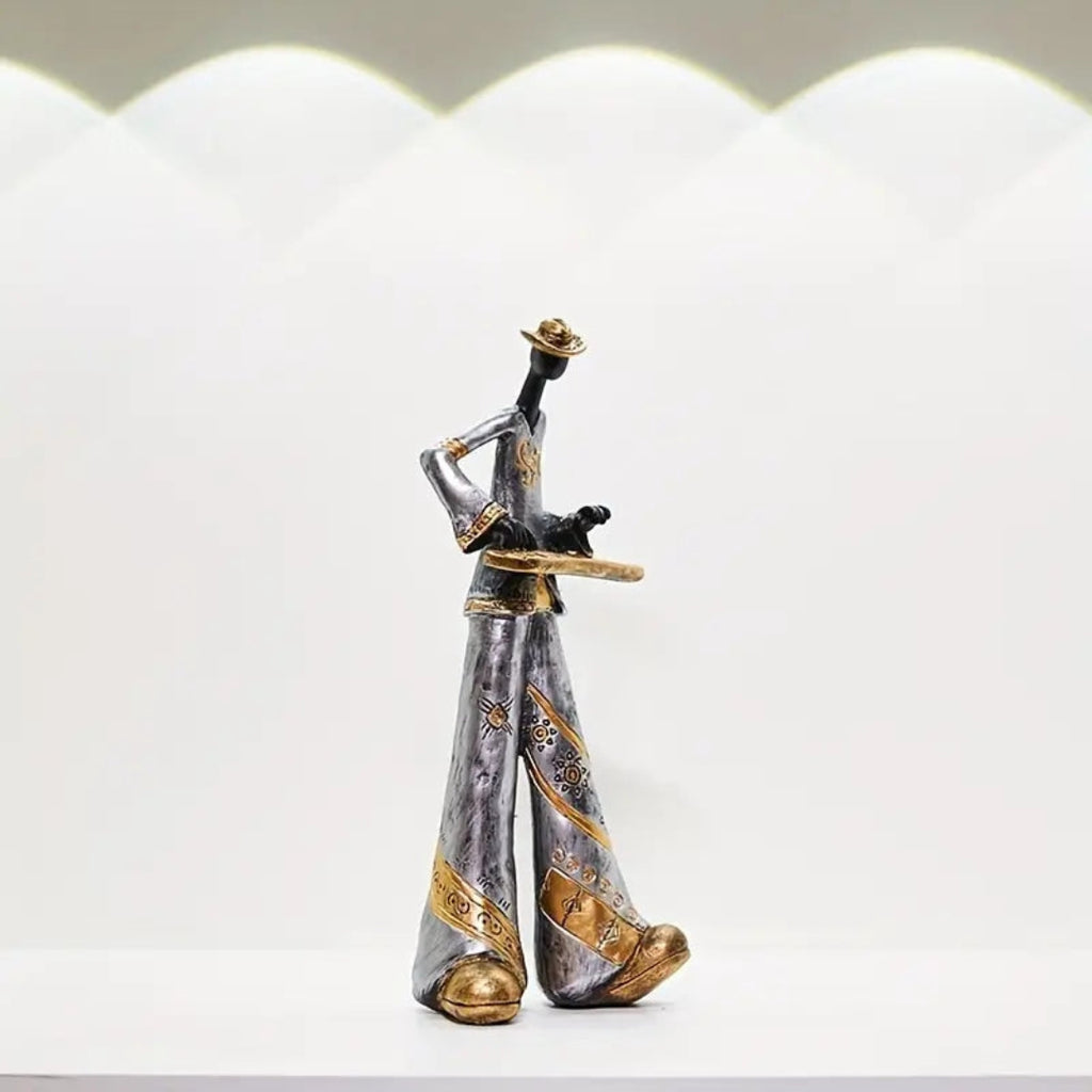 Artistic Jazz Ensemble Figurines | Stylish Music Decor Set Benny