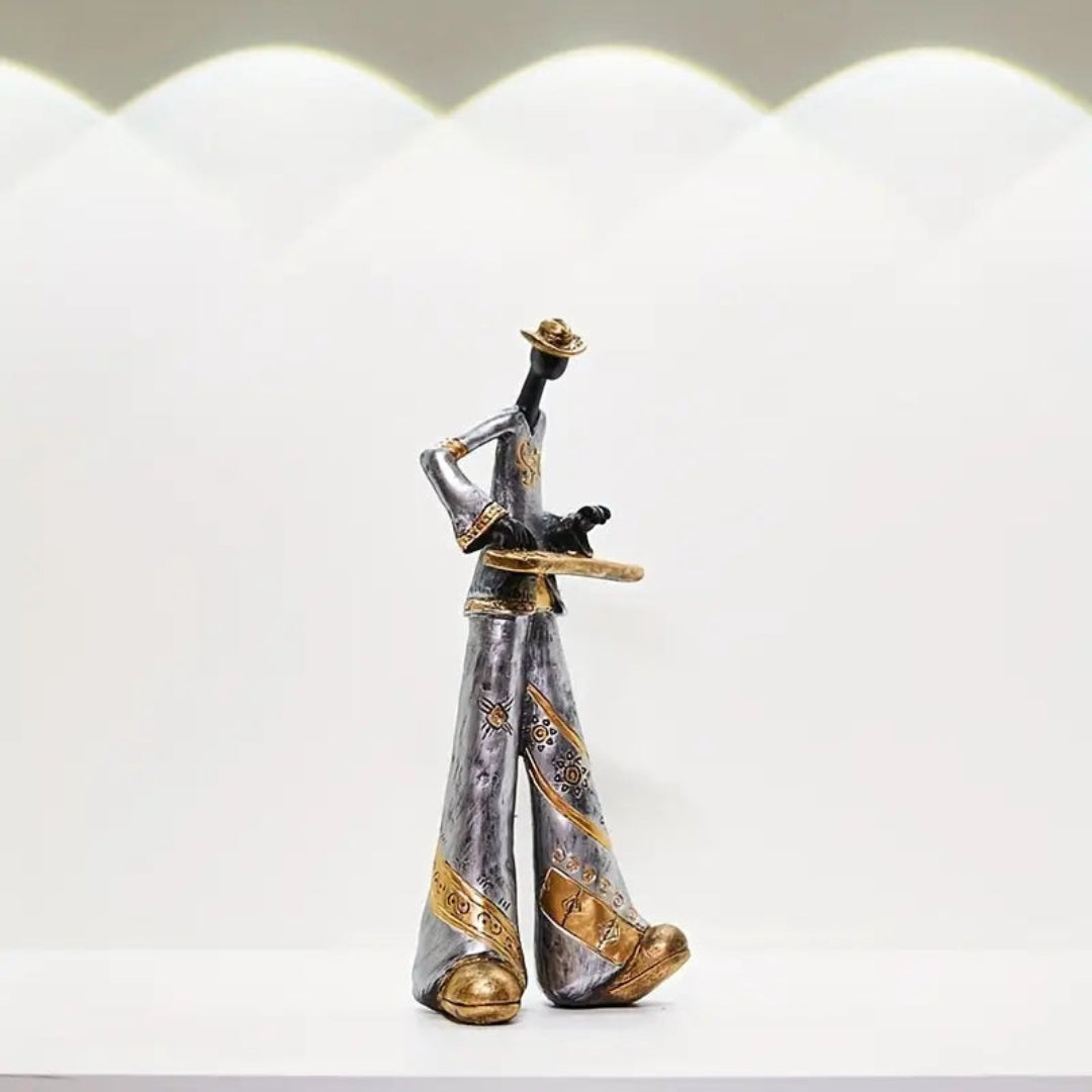 Artistic Jazz Ensemble Figurines | Stylish Music Decor Set Benny