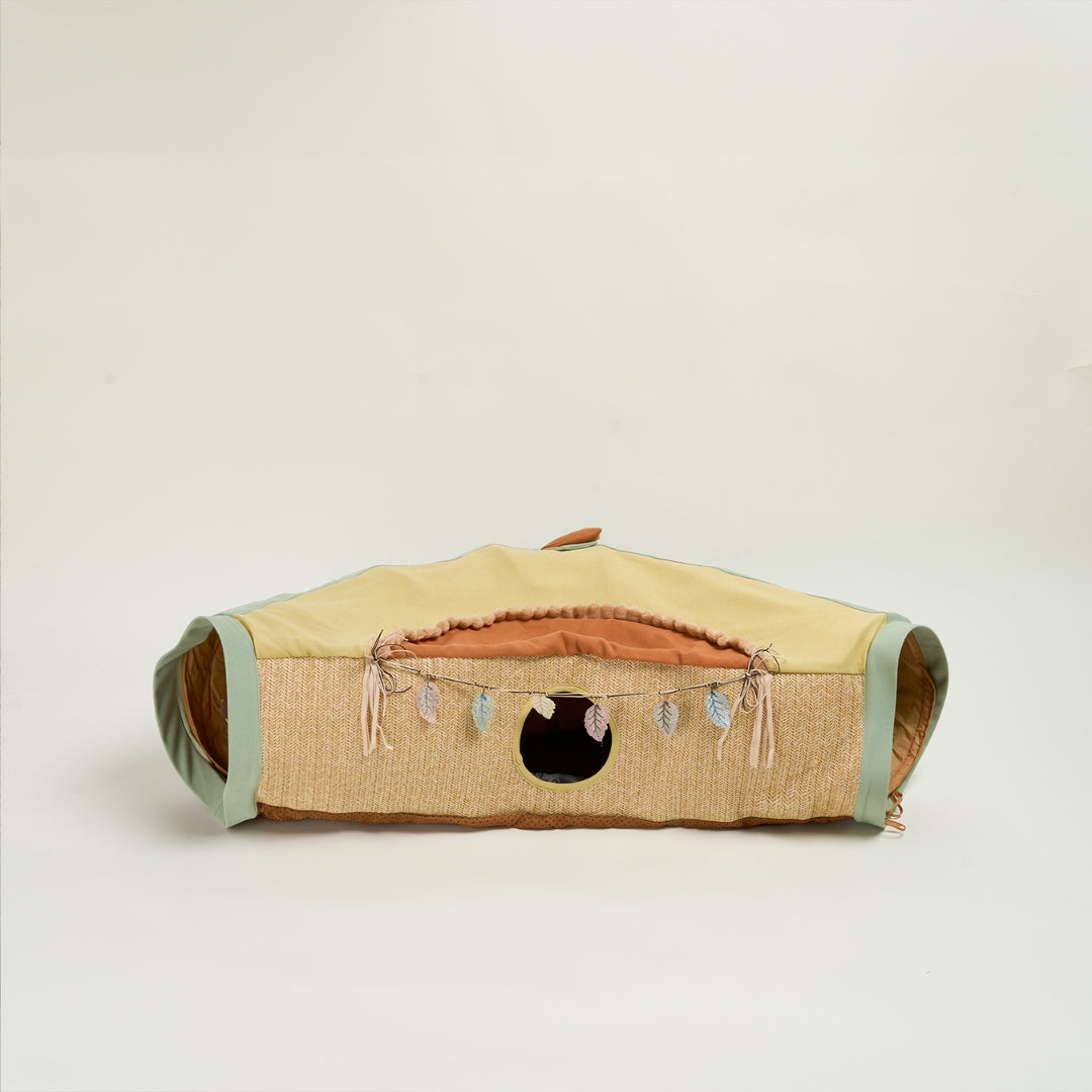 Spacious Foldable Pet Play Tunnel | Indoor Activity Home